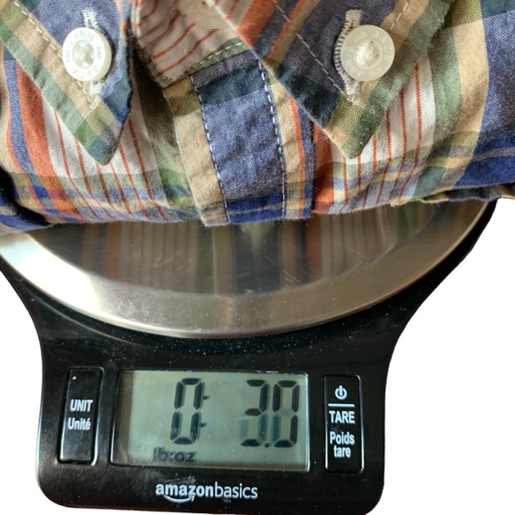 Janie & Jack Fall Plaid Button Down Shirt - Picture 8 of 8